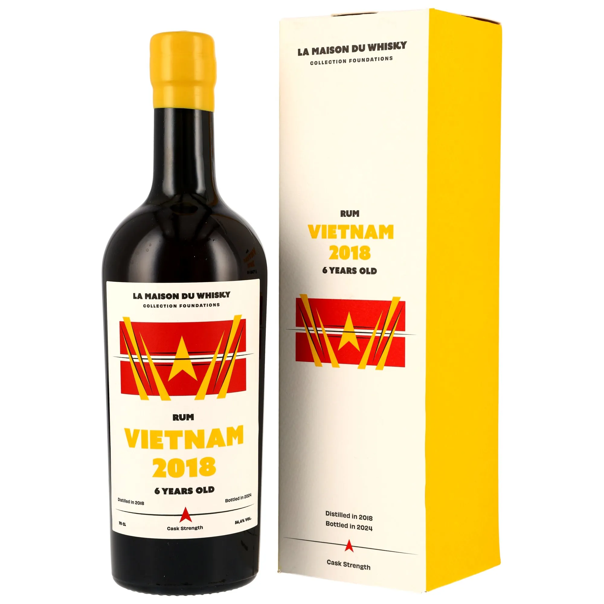 Vietnam Rum 2018/2024 - 6 Jahre - Flag Series