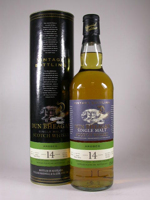 Ardbeg 14 Jahre 1998/2012 Oloroso Sherry Finish Dun Bheagan 42,9%vol. 0,7l
