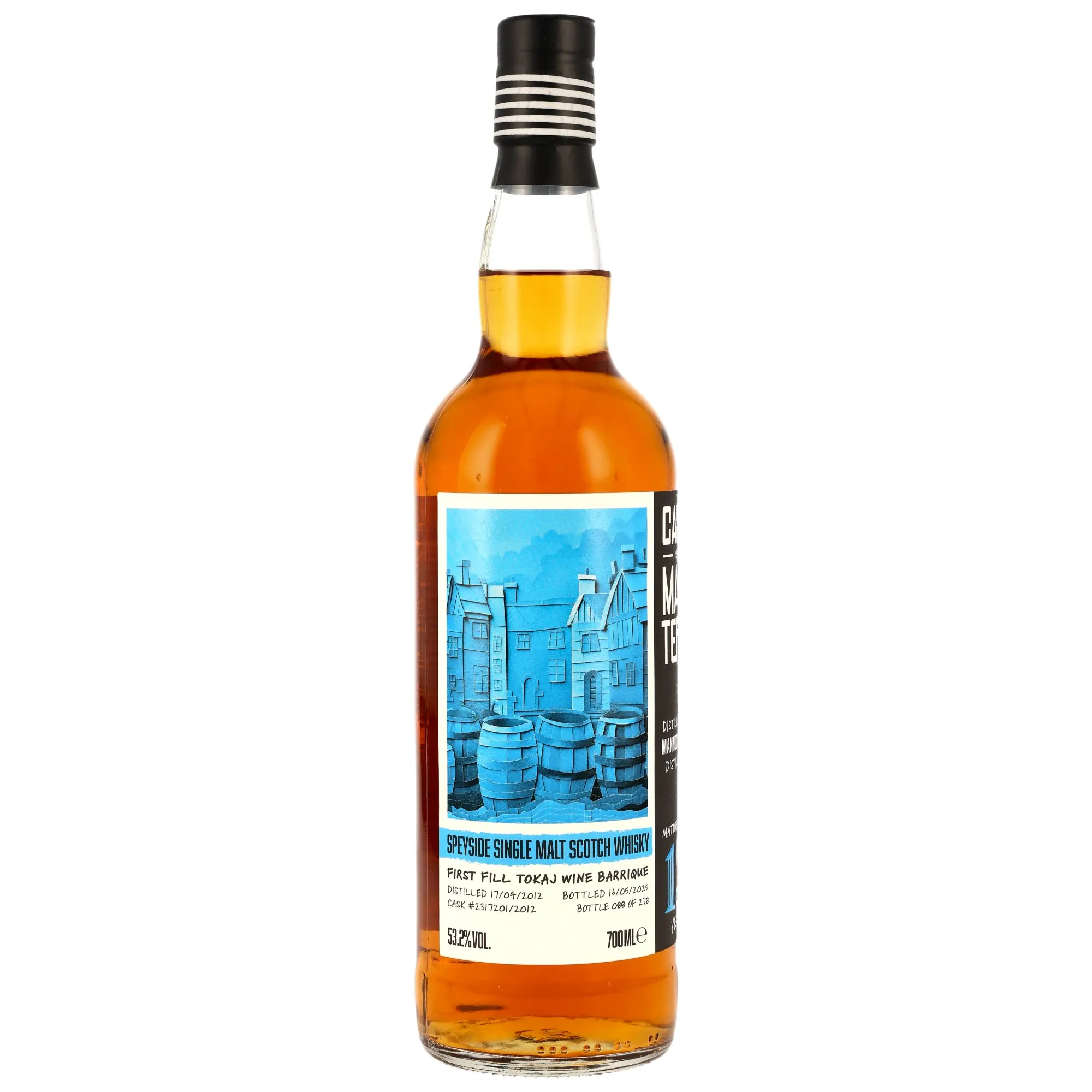 Mannochmore 2012/2025 - 13 Jahre - 1st Fill Tokaj Wine Cask #2317201/2012 - Cask Masters - Brave New Spirits