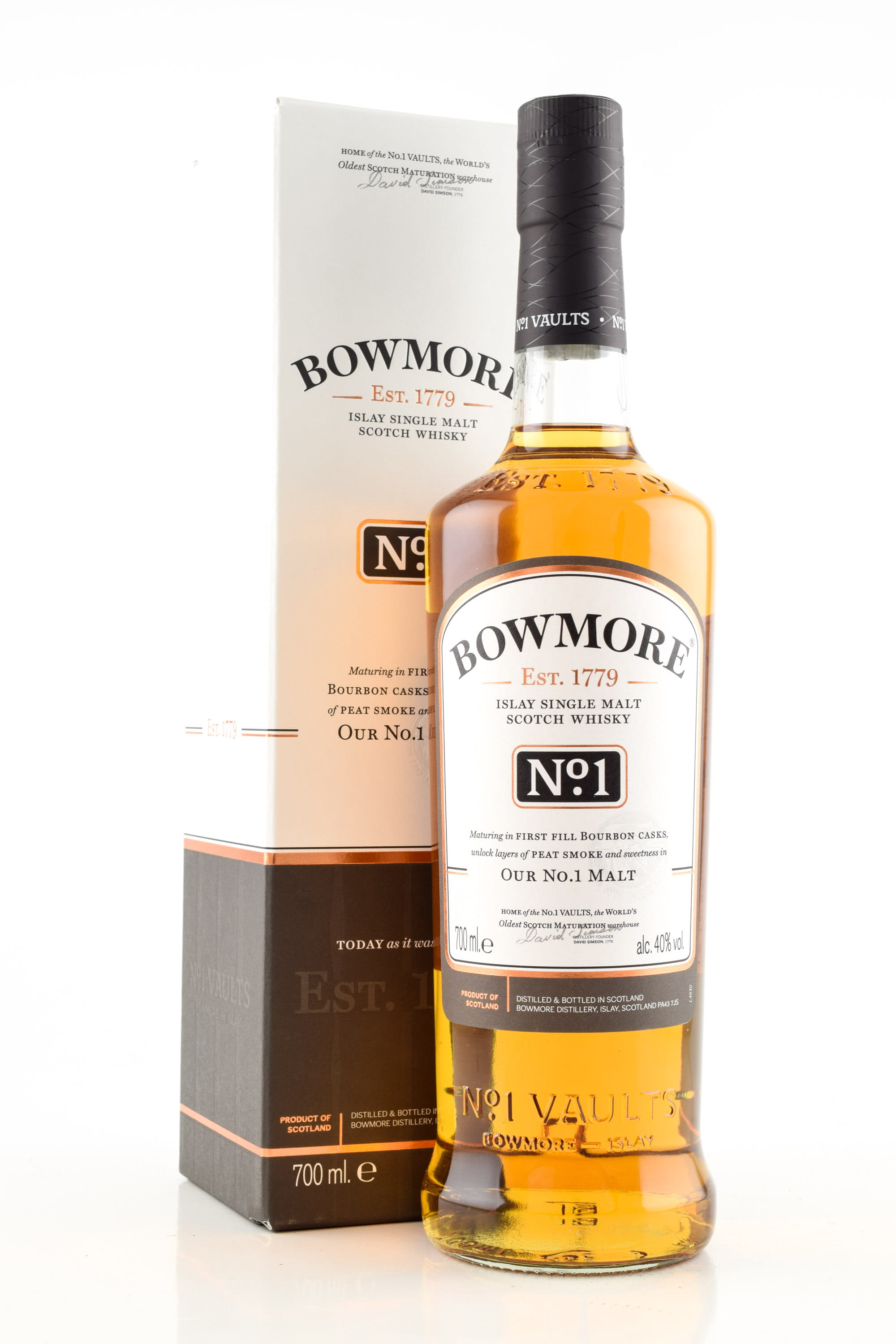 Bowmore No. 1 40% vol. 0,7l Bowmore No. 1 40% vol. 0,7l