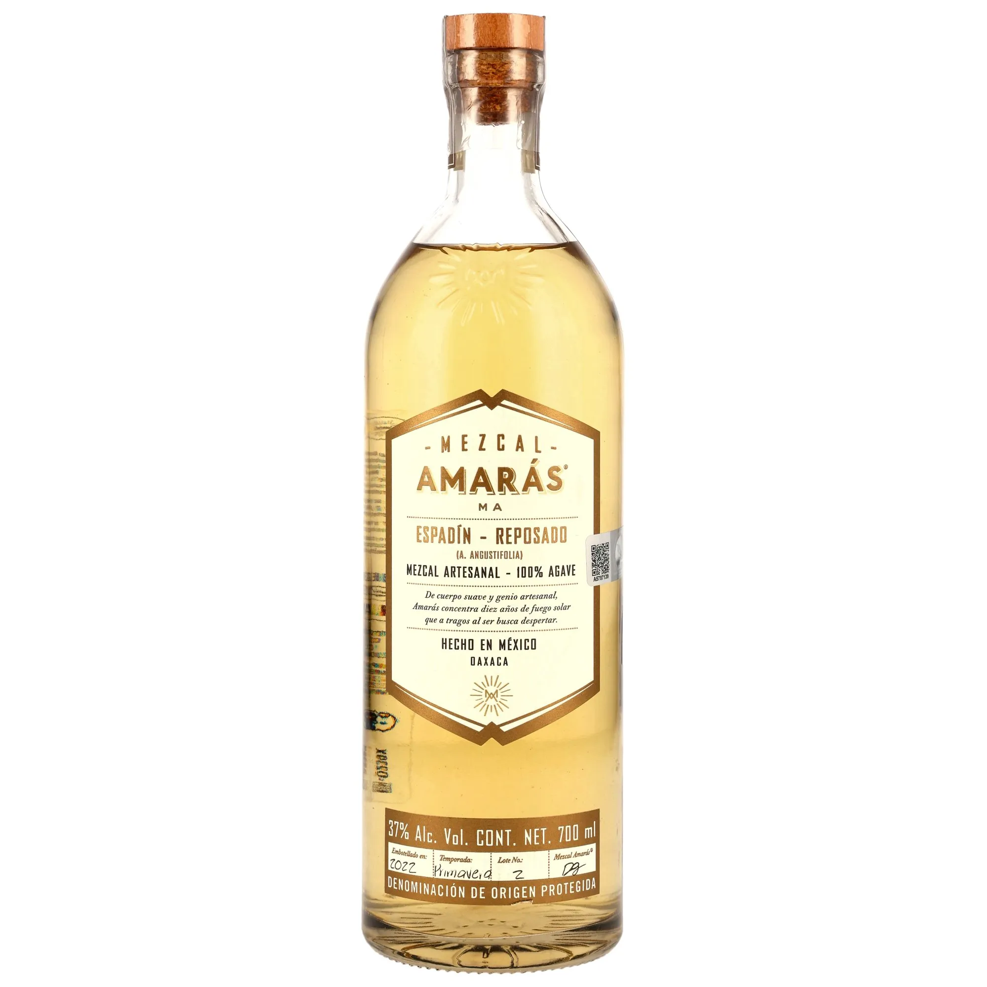 Amaras Espadin Reposado Mezcal