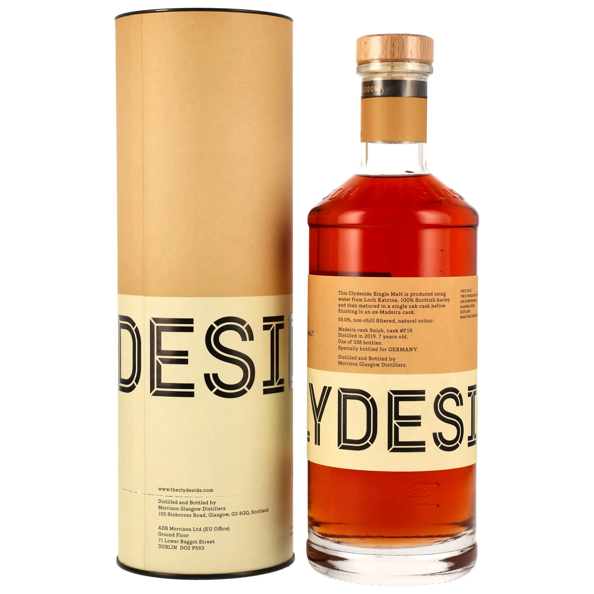 Clydeside 2019/2026 - 7 Year Old - Madeira Cask Finish #F19