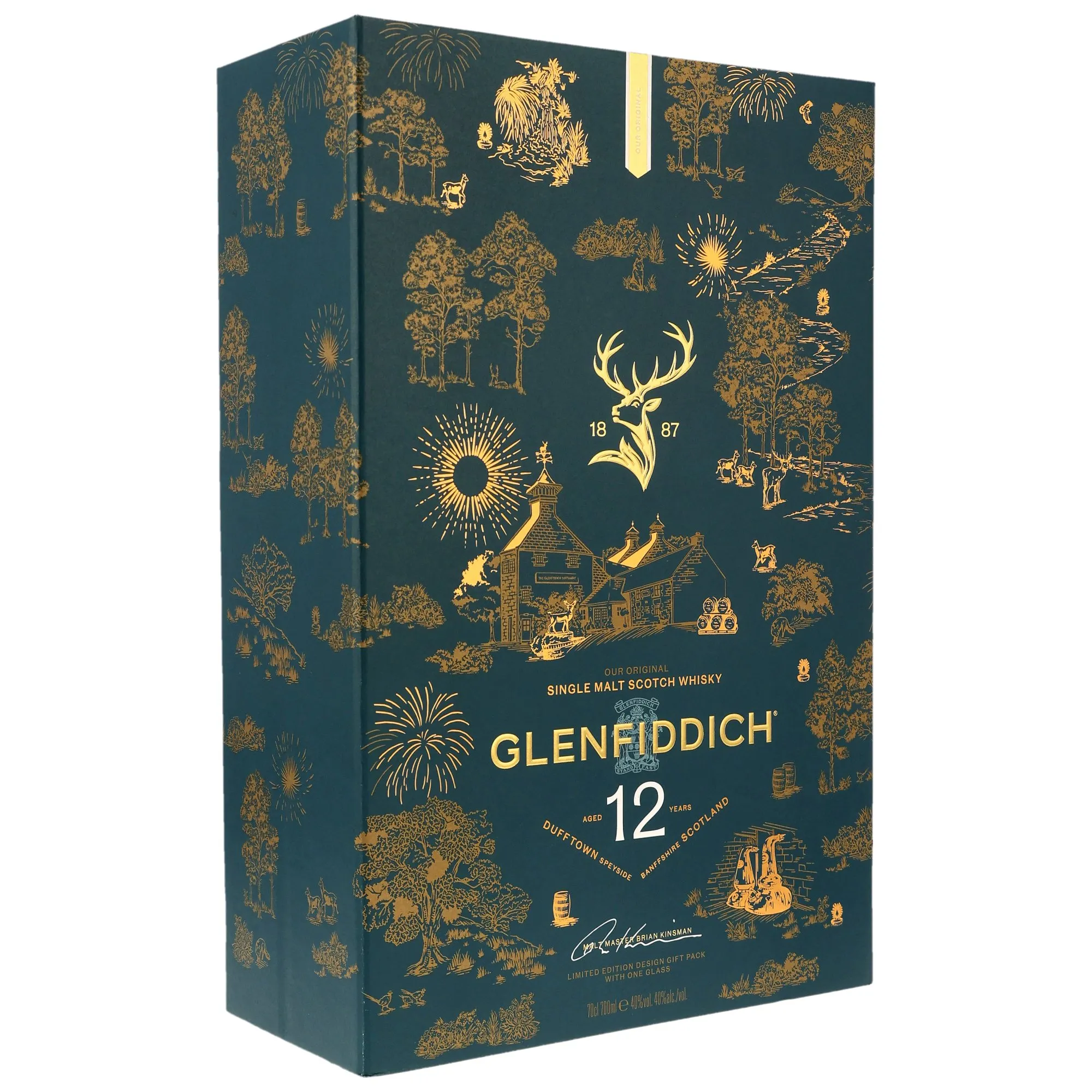 Glenfiddich 12 Jahre Limited Design 2026 mit Tumbler