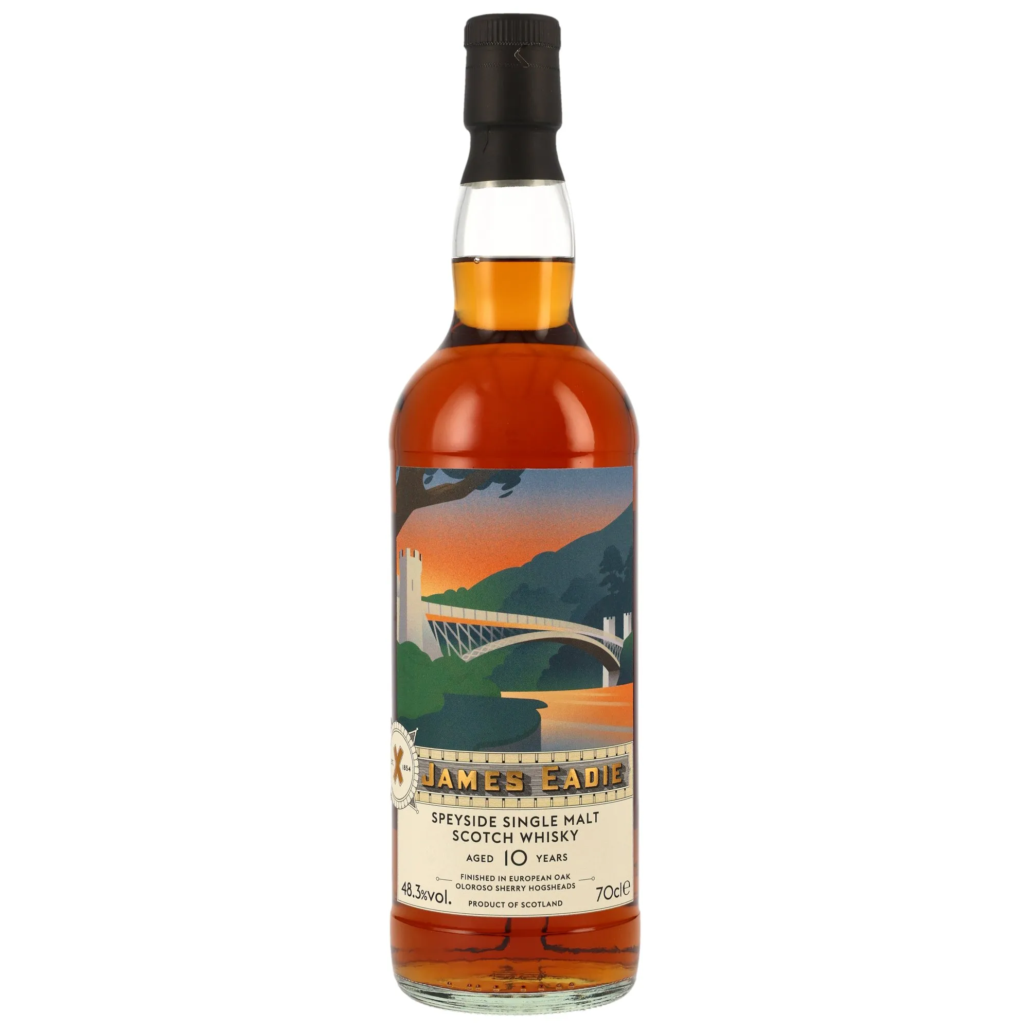 Speyside Single Malt (Dailuaine) - 10 Year Old - Sherry Cask Finish - James Eadie