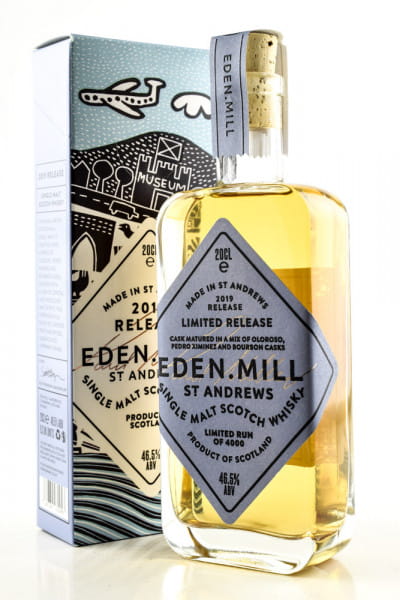 Eden Mill Single Malt Whisky Limited Release 2019 46,5%vol. 0,2l