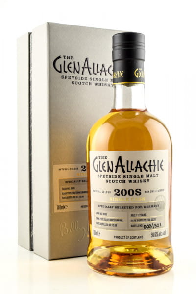 GlenAllachie 11 Jahre Sauternes Barrel #3600 56,6%vol. 0,7l