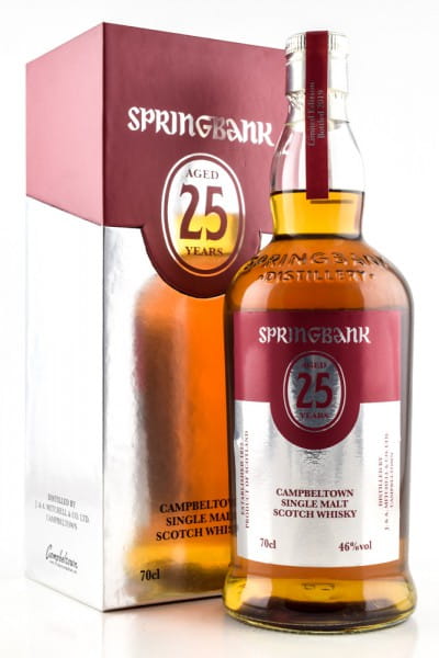Springbank 25 Jahre Bottled 2021 46%vol. 0,7l