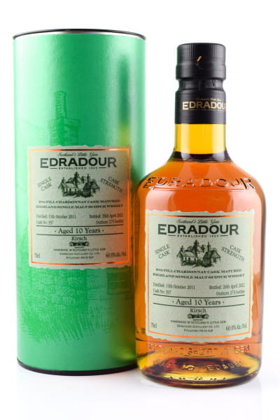 Edradour 10 Jahre 2011/2022 2nd-fill Chardonnay Cask #397 60%vol. 0,7l