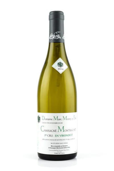 Chassagne-Montrachet 2014 1er Cru En Virondot Domaine Marc Morey & Fils %vol. 0,75l (NEUANLAGE)