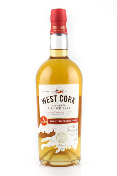 West Cork Irish Stout Cask Matured 40%vol. 0,7l