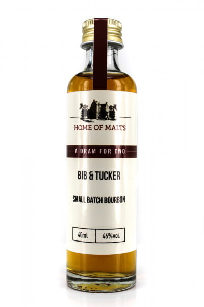 BIB & TUCKER Small Batch Bourbon 46%vol. Sample 0,04l
