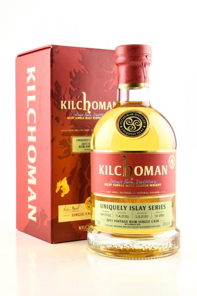 Kilchoman Vintage 2011 Single Rum Cask Finish 54%vol. 0,7l #3/9
