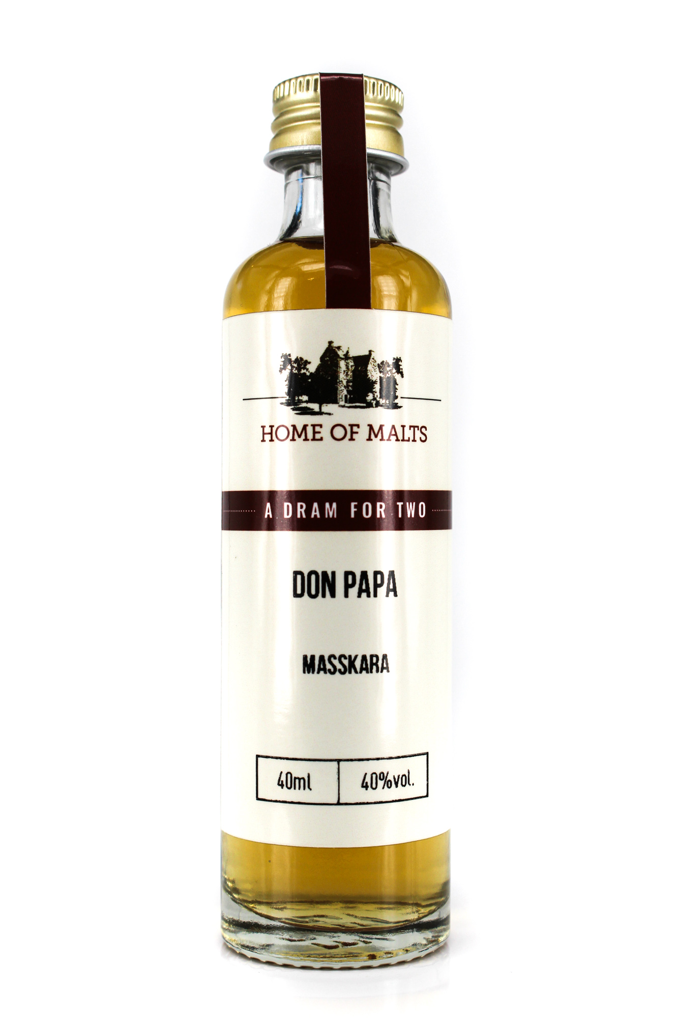 Don Papa Masskara 40%vol. Sample 0,04l | Rum | Rum by type | Rum | Home of  Malts