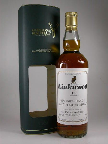 Linkwood 15 Jahre Gordon & MacPhail 43%vol. 0,7l