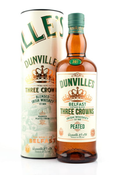 Dunville's Three Crowns Peated 43,5%vol. 0,7l