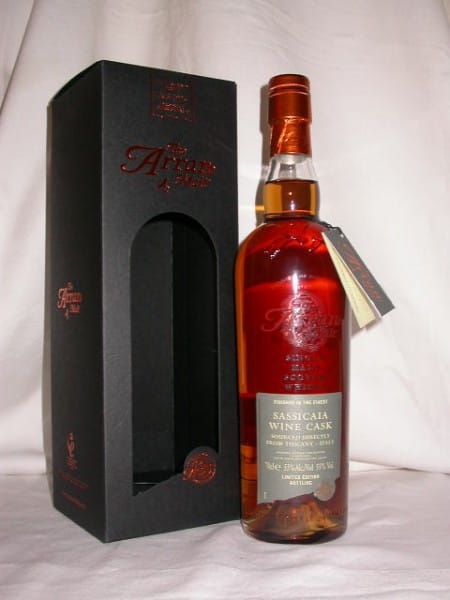 Arran eight Year Old Sassicaia Wine Cask 55% vol. 0,7l