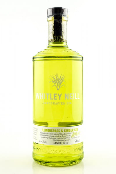 Whitley Neill Lemongrass & Ginger Gin 43%vol. 0,7l