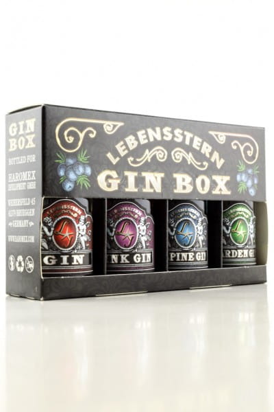 Lebensstern Gin Box 43%vol. 4x 0,05l