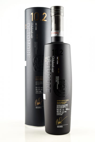 The Octomore Edition 10.2 8 Jahre 96,9ppm 56,9%vol. 0,7l