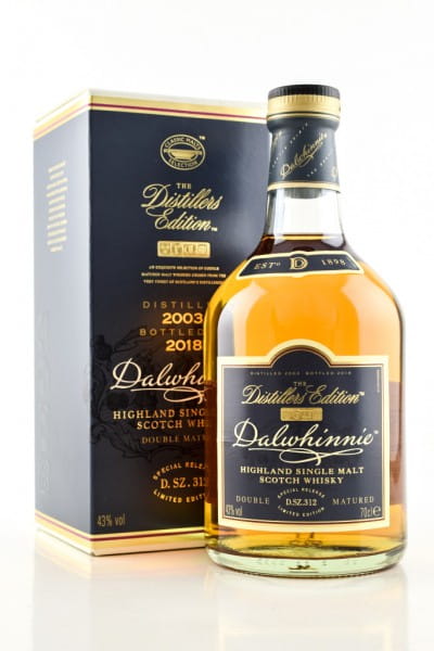 Dalwhinnie 2003/2018 Distillers Edition 43%vol. 0,7l