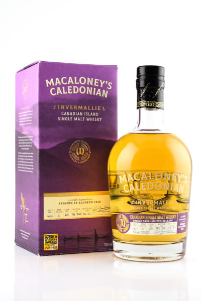 Macaloney's Caledonian Single Malt Invermallie exBourbon Cask #67 46%vol. 0,7l