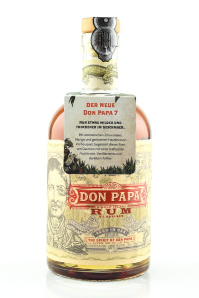 Don Papa Single Island Rum 40%vol. 0,7l