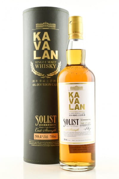 Kavalan Solist Single Bourbon Cask 58,6%vol. 0,7l