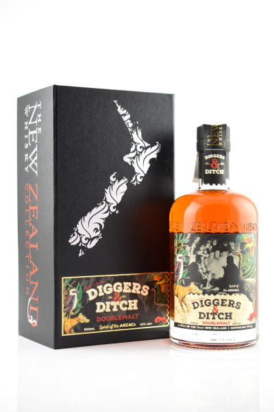 Diggers & Ditch Double Malt 45%vol. 0,5l