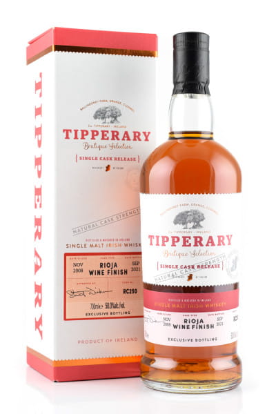 Tipperary 2008 Single Cask #RC250 Rioja Wine 50%vol. 0,7l