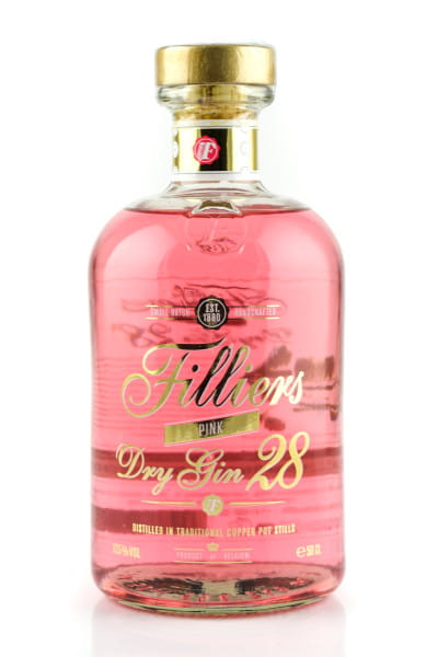 Filliers Pink Dry Gin 28 37,5%vol. 0,5l