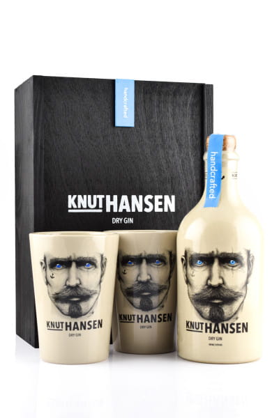 Knut Hansen Dry Gin 42%vol. 0,5l mit 2 Bechern
