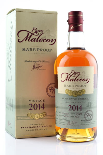 Malecon Rare Proof Vintage 2014 43,2%vol. 0,7l