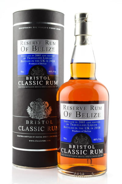 Reserve Rum of Belize 2005/2016 Bristol Classic Rum 46%vol. 0,7l