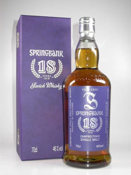 Springbank 18 Year Old Bottled 2009 46% vol. 0,7l