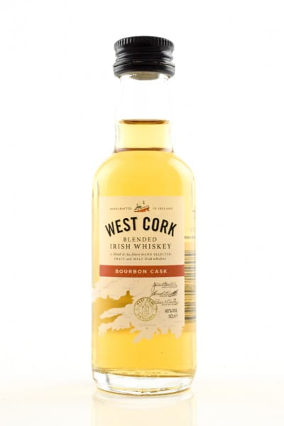 West Cork Blended Whiskey Bourbon Cask 40%vol. 0,05l