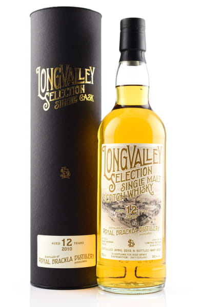 Royal Brackla 12 Jahre 2nd fill Islay Sherry Finish Cask #14 Long Valley Selection 50%vol. 0,7l