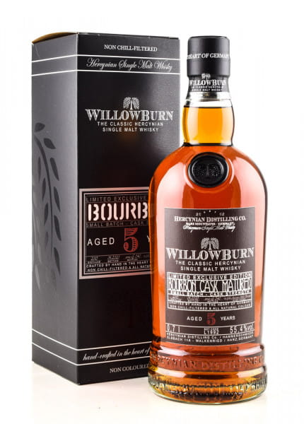 Willowburn 5 Jahre Bourbon Cask Matured 55,4%vol. 0,7l