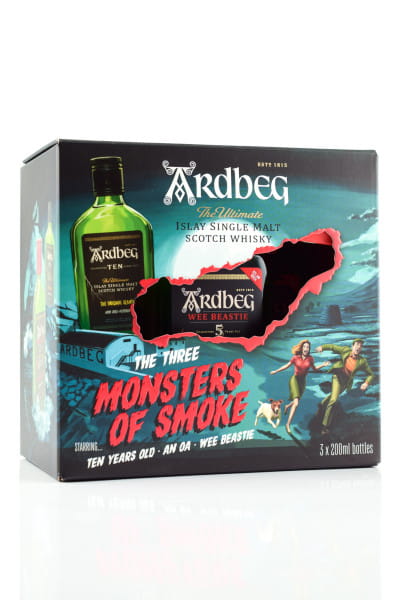 Ardbeg - The Three Monsters of Smoke 3x 0,2l