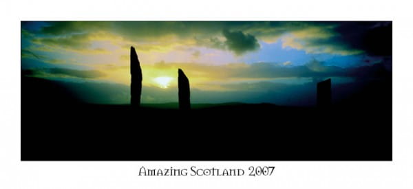 Calendar Amazing Scotland 2007