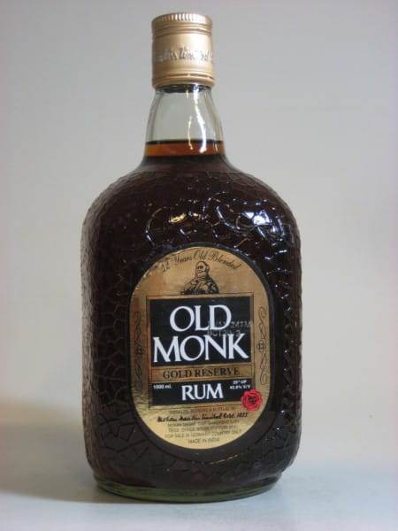 Old Monk Rum 12 Jahre Gold Reserve 42,8%vol. 1,0l