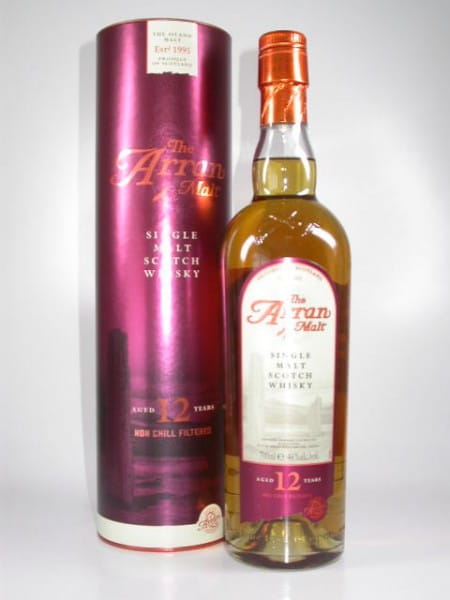Arran 12 Year Old Non-chillfiltered 46% vol. 0,7l