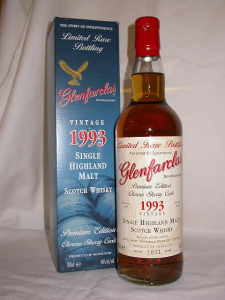 Glenfarclas 1993/2008 # 1 Oloroso Sherry casks 46% vol. 0,7l