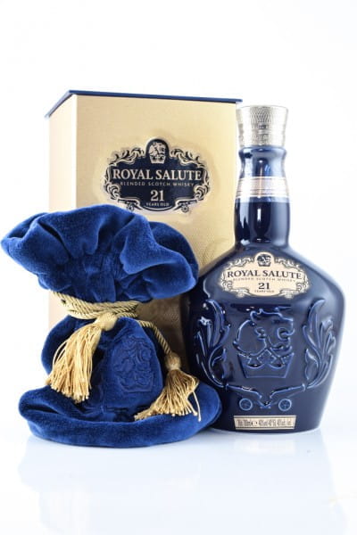 *Chivas Regal Royal Salute 21 Jahre The Sapphire Flagon 40%vol. 0,7l - ohne Geschenkpackung