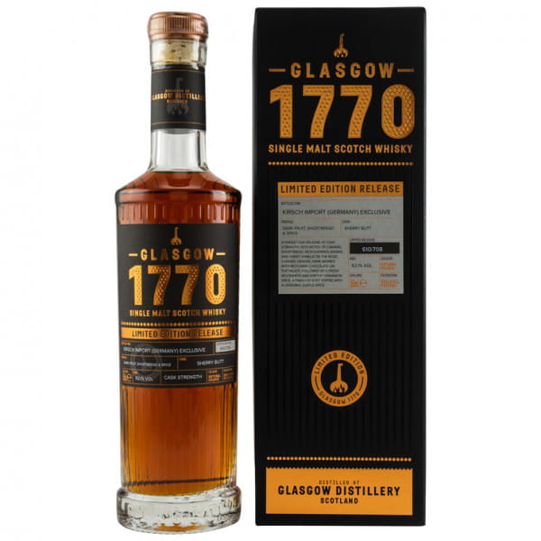 1770 Glasgow Single Sherry Butt #174 62,1%vol. 0,5l