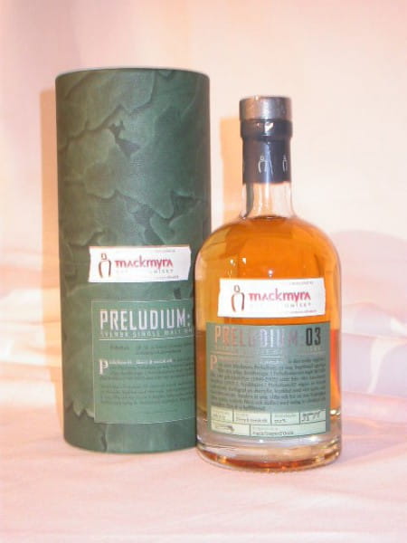 Mackmyra Preludium:03 Svensk Single Malt Whisky 52,2%vol. 0,5l