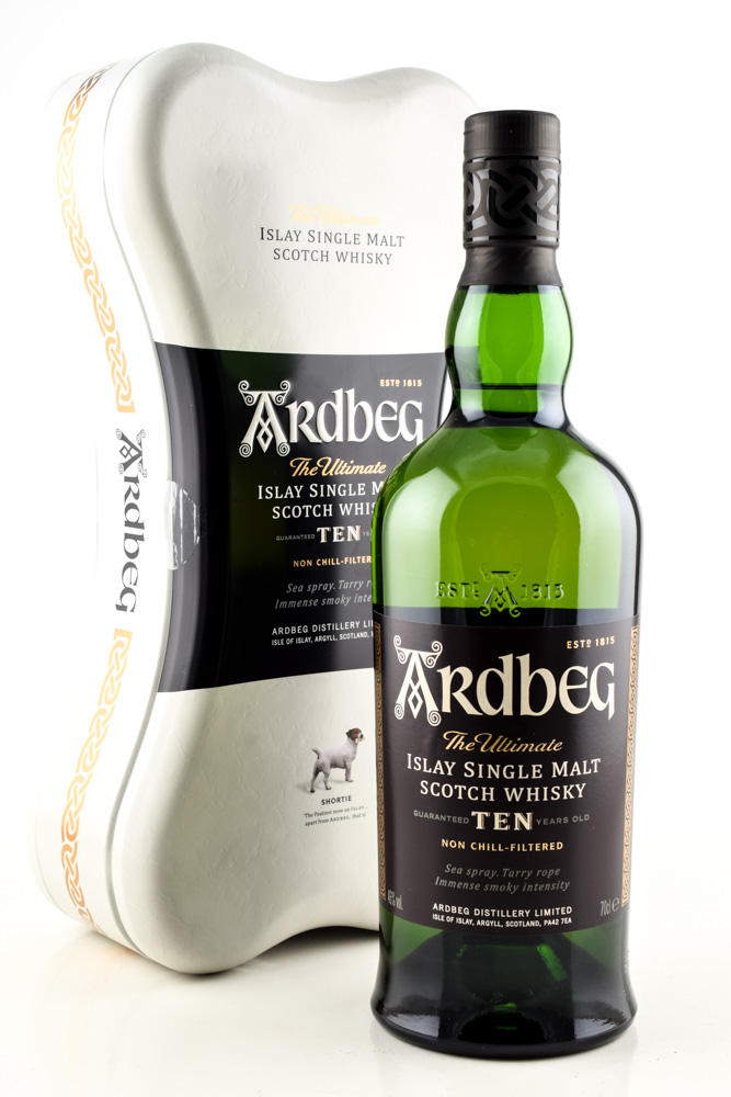 Ardbeg 10 Islay - Whisky-Länder Whisky Jahre | Ardbone TEN | Home Schottischer 46%vol. 0,7l | of Knochen | Whisky Whisky Malts 