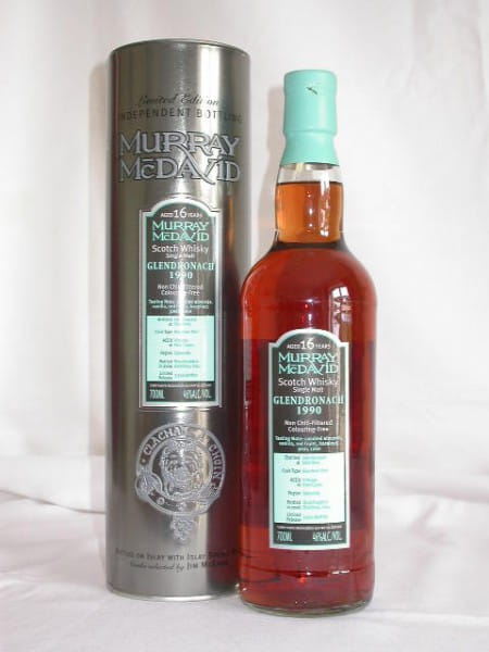 Glendronach 1990/2006 Bourbon/Port Murray McDavid 46%vol. 0,7l