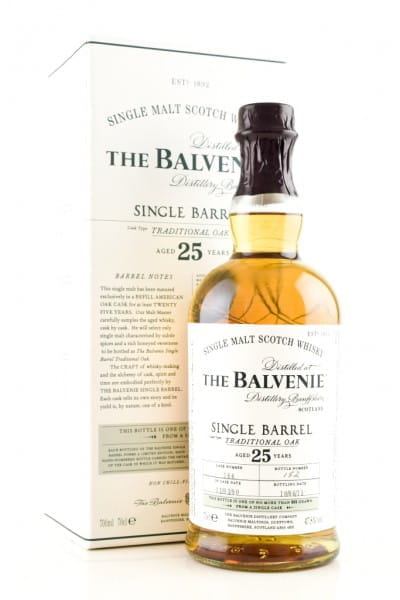 Balvenie 25 Jahre Single Barrel #166 47,8%vol. 0,7l