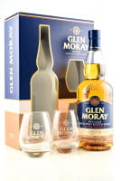 Glen Moray Chardonnay Cask Finish 40%vol. 0,7l mit 2 Gläsern