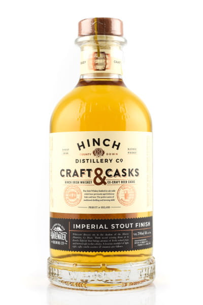 Hinch Craft & Cask Imperial Stout Finish 43%vol. 0,7l